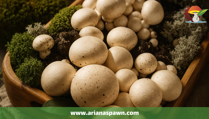 قارچ خوراکی دکمه‌ای