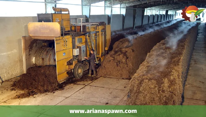 کمپوست سازی پرورش قارچ